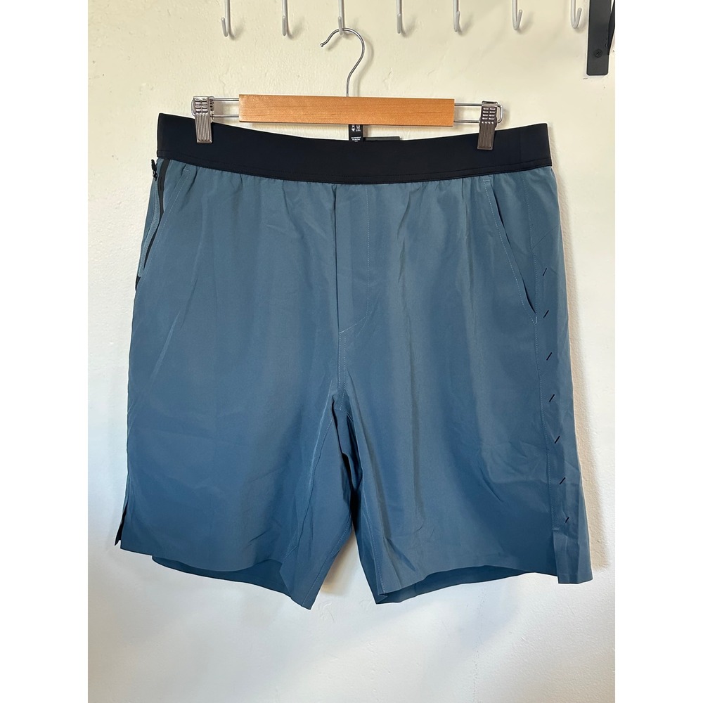 Ten Thousand Mens 9 inch Interval Short Lined Size XL Admiral Blue Gorpcore Gym
